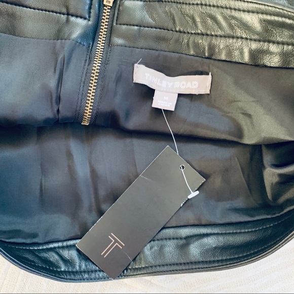 ✌🏻🌿sold✌🏻🌿 TINLEY ROAD NWT black vegan l - Picture 4 of 8